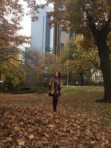 Central Park jesienią