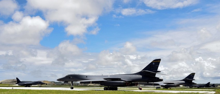 Vazduhoplovna baza Andersen kod Jiga na Guamu (arhiva)