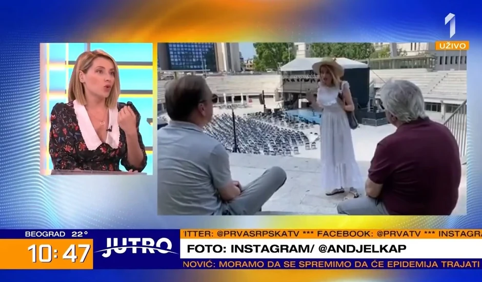 Anđelka Prpić u jutarnjem programu kod Jovane Joksimović