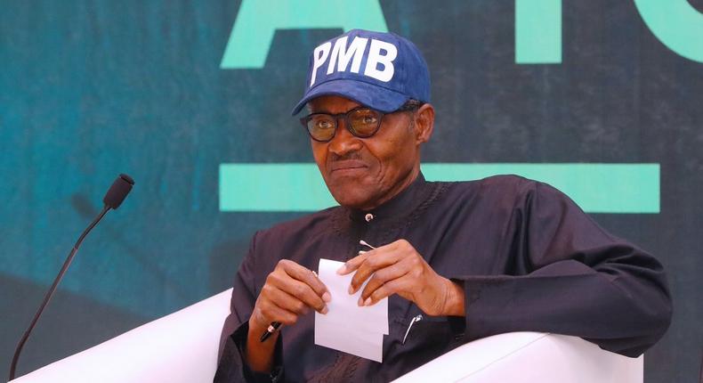 President Muhammadu Buhari is unhappy over the loss of lives during the 2019 elections [Twitter/@BashirAhmaad]