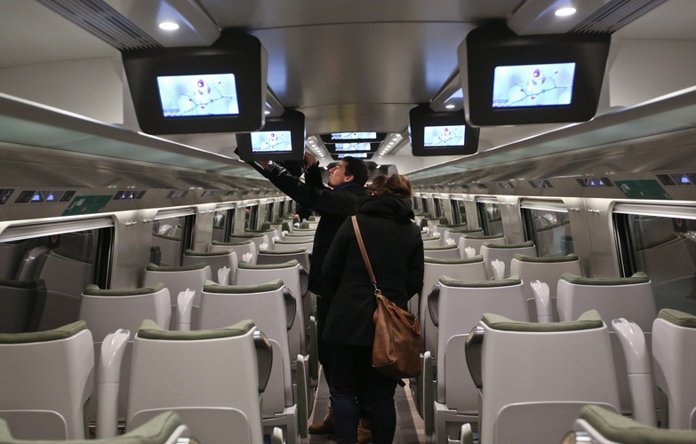 Start pociągu Express Intercity Premium