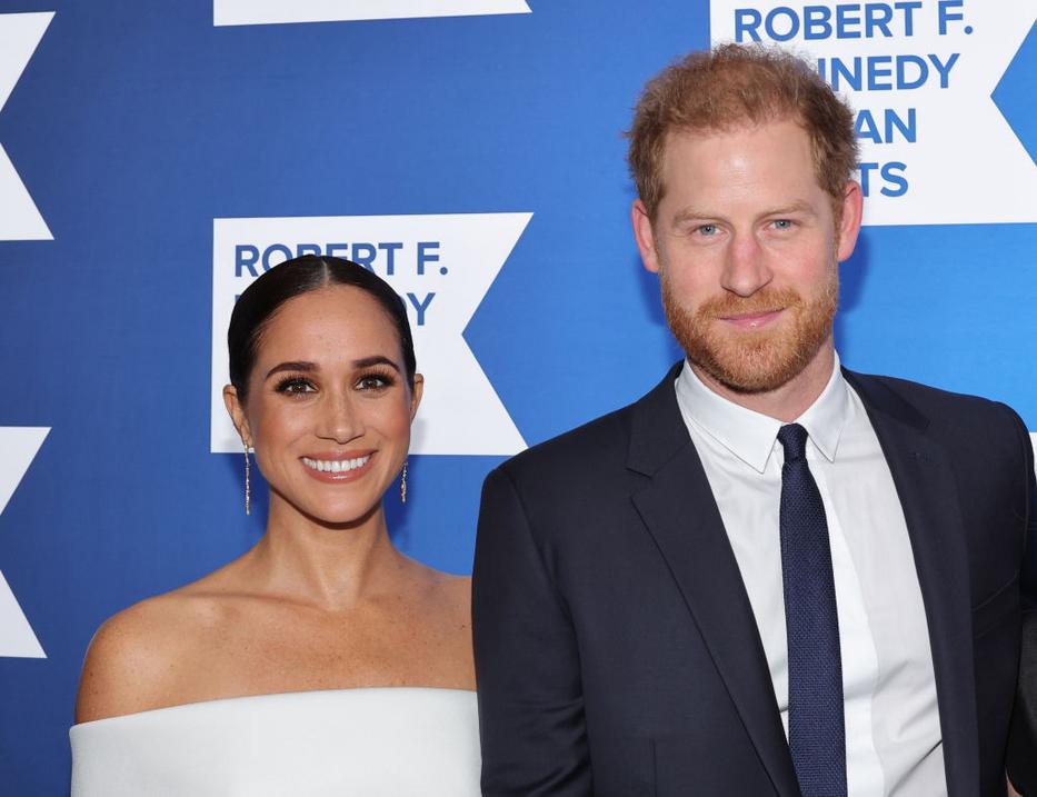 Harry herceg és Meghan Markle megmutatták kislányukat, Lilibet babát. Fotó: Getty Images