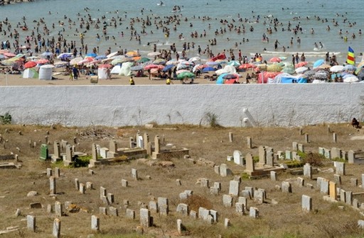 MOROCCO - RELIGION - RAMADAN - BEACH