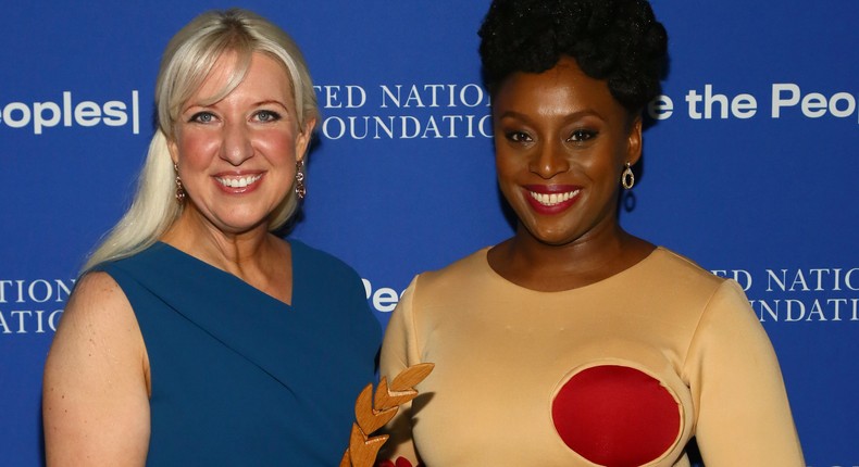 Chimamanda Ngozi Adichie is the youngest African to receive the UN Foundation Global Leadership Award