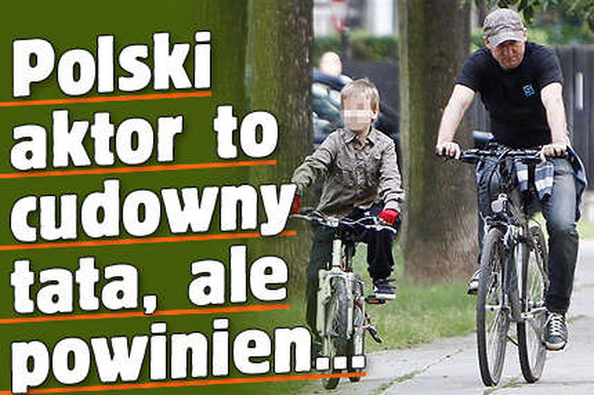 Polski aktor to cudowny tata, ale powinien... FOTO