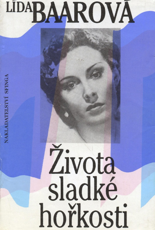 Okładka autobiografii Lidy Baarovej