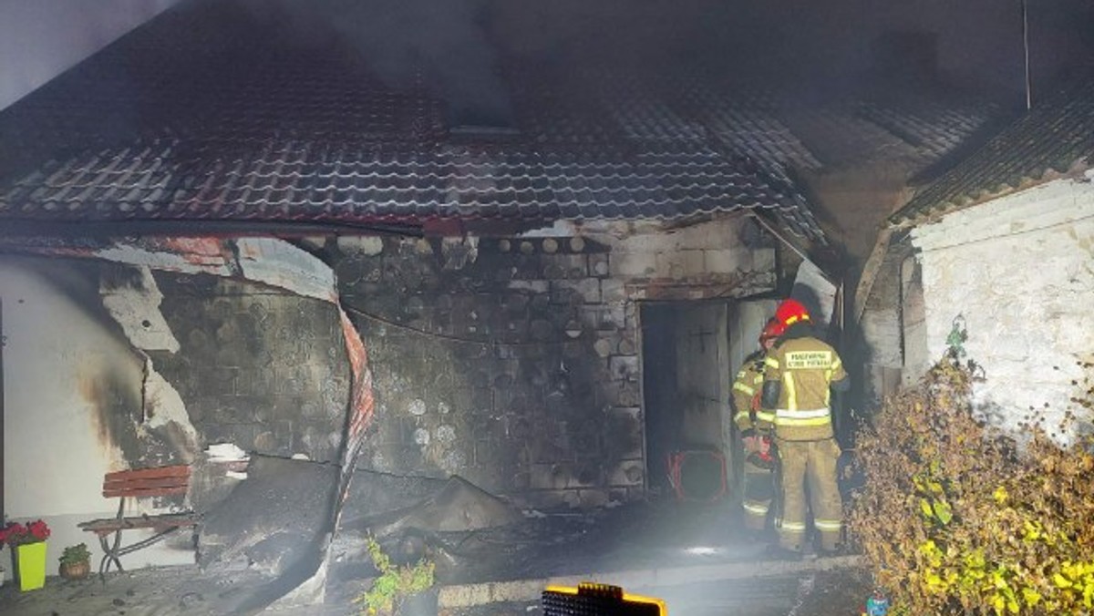 Tragiczny pożar w Nieskurzowie. Zginęła cała rodzina