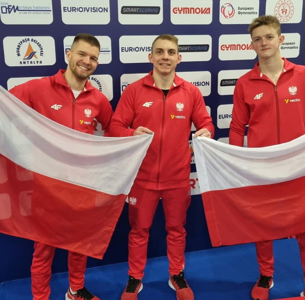 Kadra Polski na Mistrzostwa Europy w gimnastyce sportowej