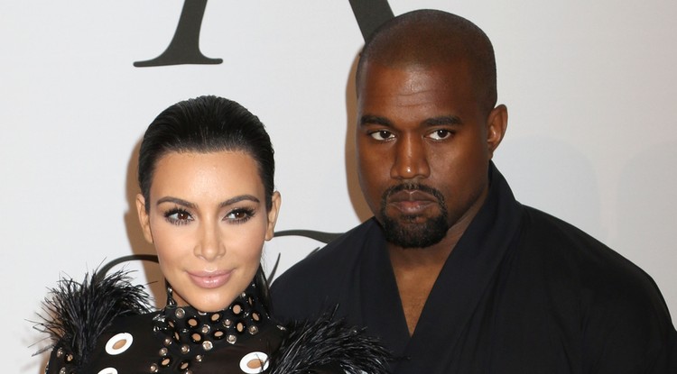 Kanye West és Kim Kardashian, amikor még együtt voltak