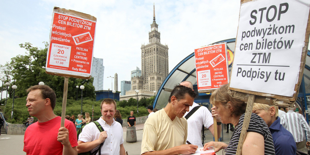 zbieranie podpisów pod petycją