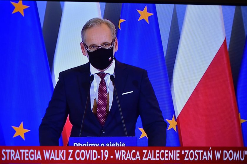 Połowa Polski na czerwono