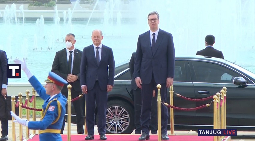 Olaf Šolc i Aleksandar Vučić