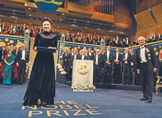 Tokarczuk z Noblem za wyobraźnię