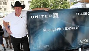 Tom Stuker bought United's lifetime pass in 1990 and has racked up over 23 million points.Tasos Katopodis/Getty Images