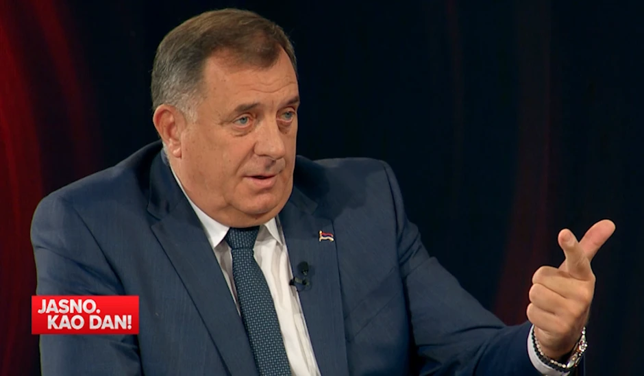 Milorad Dodik, emisija "Jasno. Kao dan!"