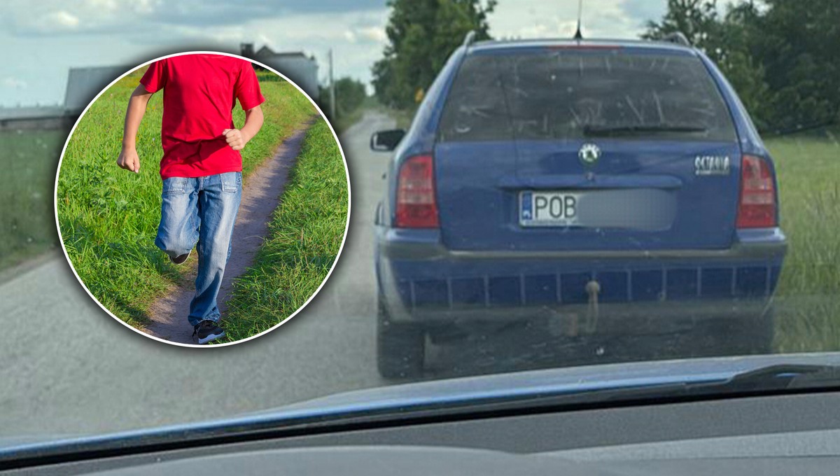 Dziecko ucieka przed dwoma facetami, kobieta alarmuje policję. Finał zaskoczył wszystkich