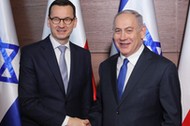 Mateusz Morawiecki Benjamin Netanjahu