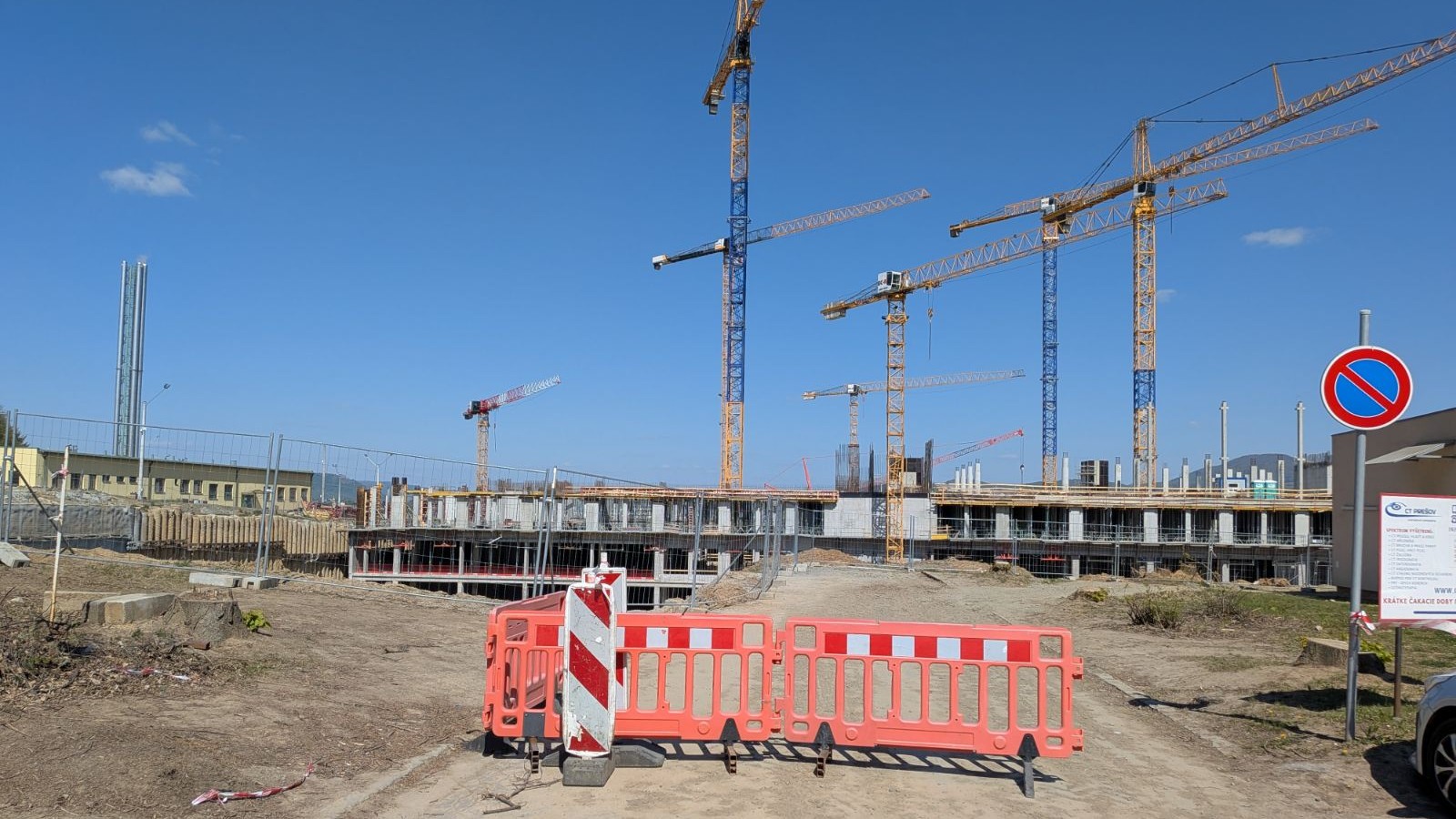Stavba novej nemocnice v Prešove, 30. apríl 2026