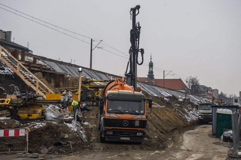 Remont na Grzegórzeckiej