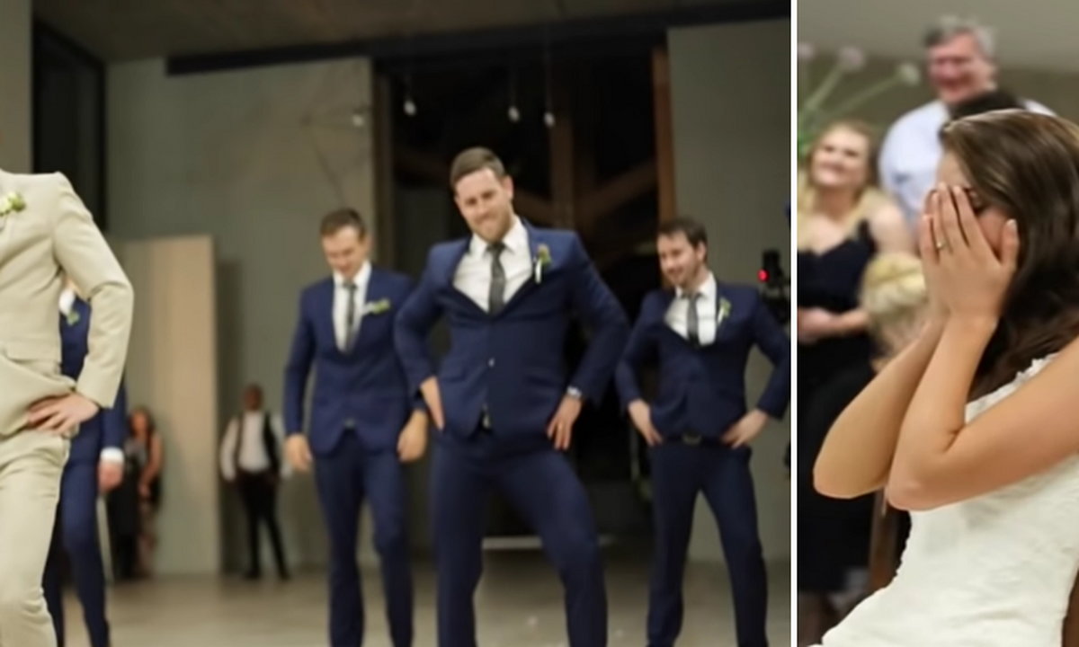 Genialny występ pana młodego na weselu. "To jest niesamowite! Śmiałam się i płakałam jednocześnie"