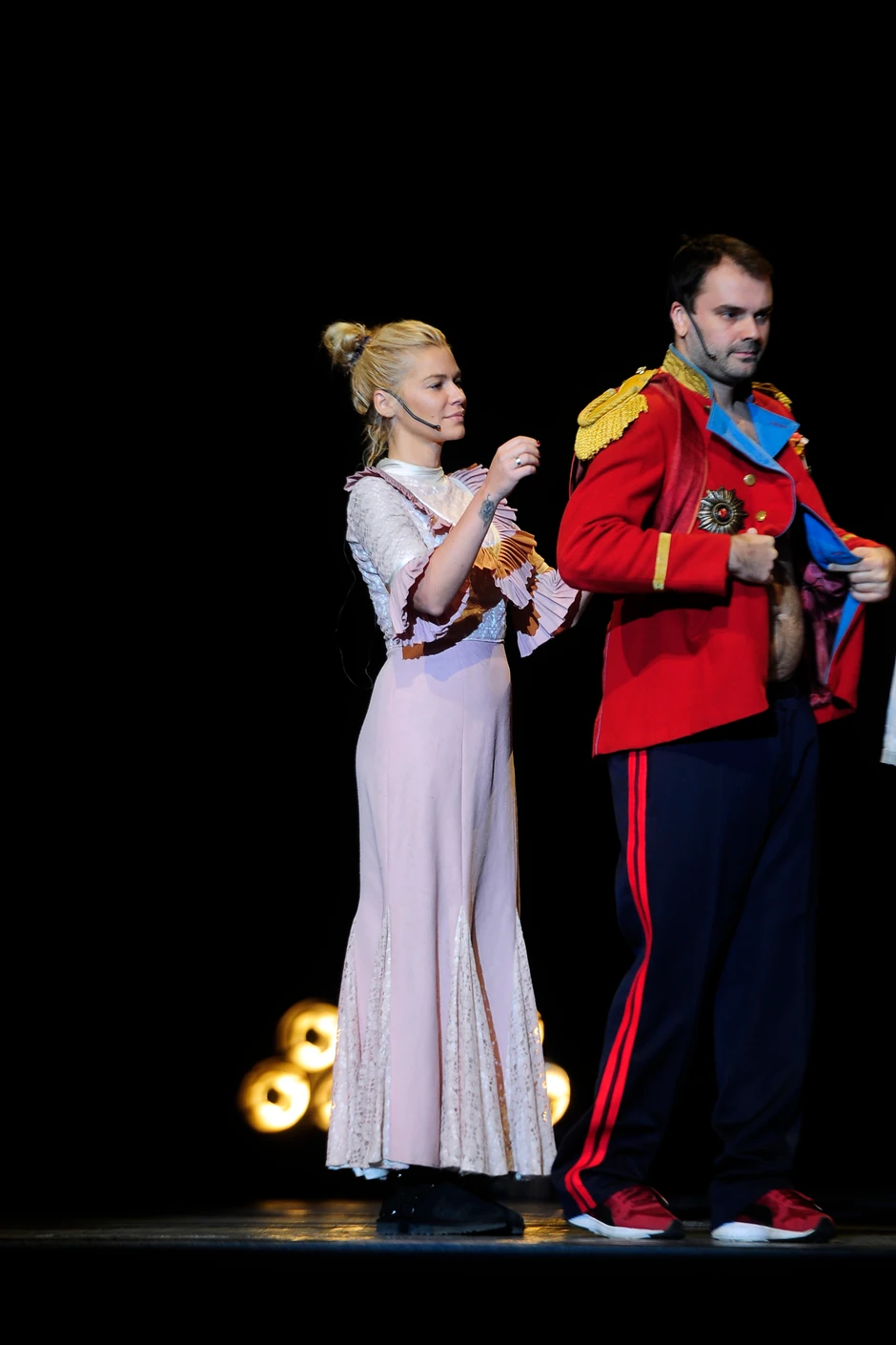 Nataša Bekvalac u predstavi "Tajna Crne ruke"