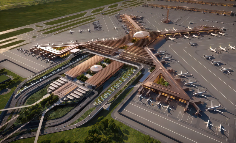 The Bishoftu Airport, set to open in 2030, aims to handle up to 110 million passengers annually.
