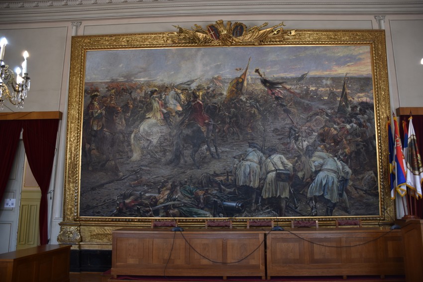 Prikazana je istorijski vrlo značajna Bitka kod Sente, koja se odigrala u toku Velikog turskog rata (1683-1699)