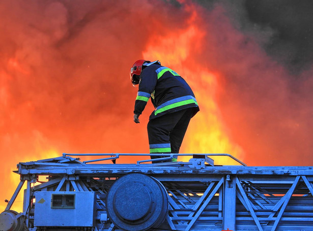 400 interwencji strażaków w ciągu nocy. Najgorzej było na Śląsku