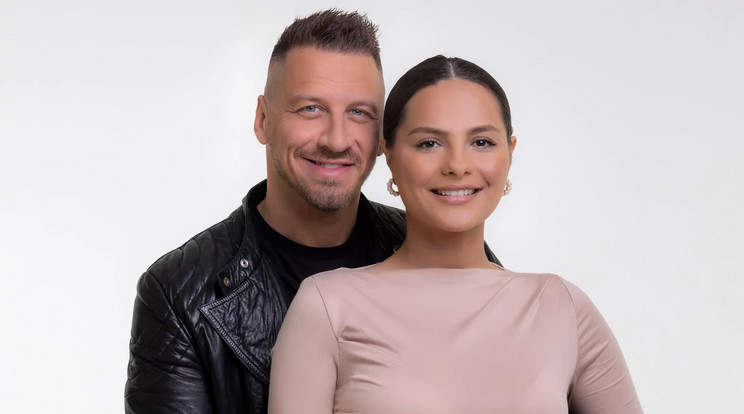 vastag Csaba és újdonsült felesége is a Nyerő Párosban versenyzik / Fotó: RTL