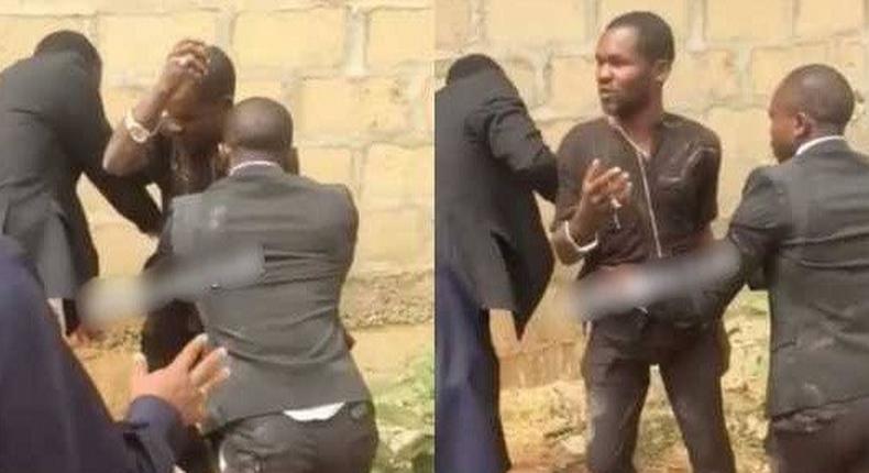 Man caught stealing tithe in church blames the devil (Video)