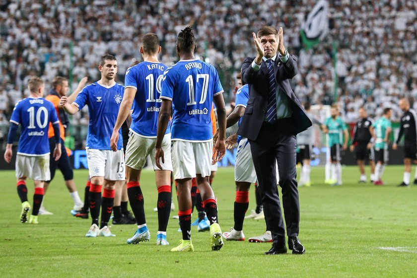 22.08.2019 LEGIA WARSZAWA - RANGERS GLASGOW FC PLAY OFFS RUNDA KWALIFIKACYJNA DO LIGI EUROPY UEFA PI