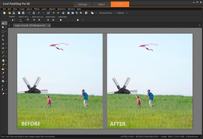Corel Paintshop Pro X8 Nowy Edytor Zdjec 25 Lat Od Wydania Pierwszej Wersji