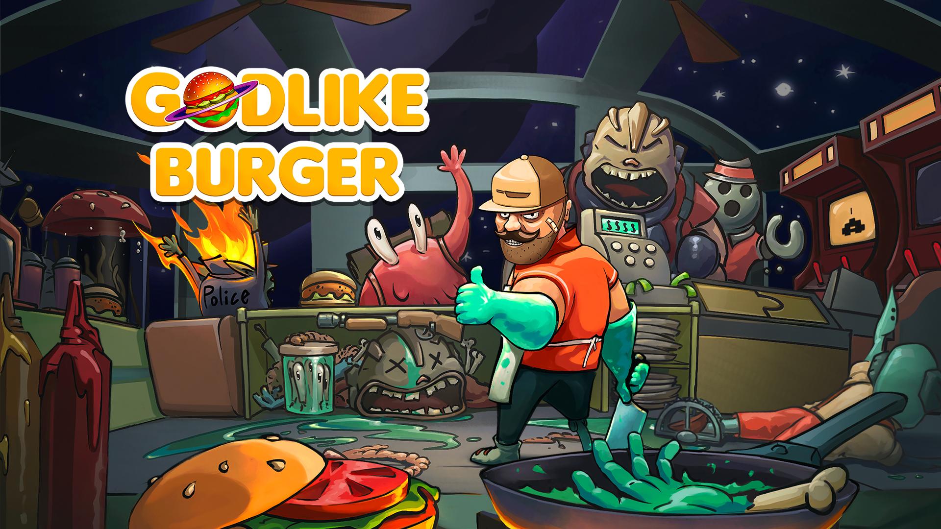 Oficiálny obrázok z hry Godlike Burger.