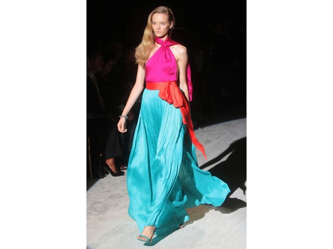 Pokaz kolekcji Feragamo na sezon wiosna-lato 2012 w ramach Tygodnia Mody w Mediolanie