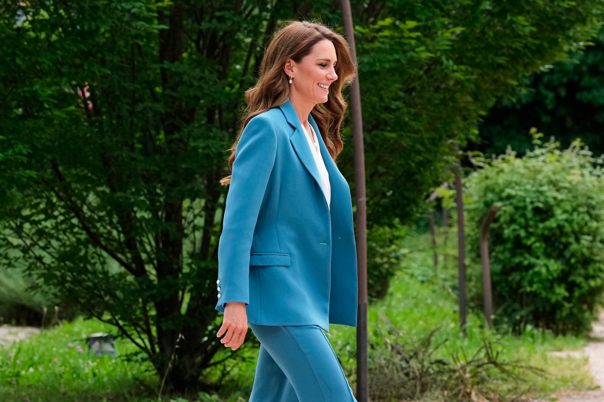 Princezná Kate na návšteve Talianska.