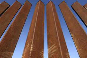 United States Border Patrol works to secure the United States border with Mexico along the Rio Grand