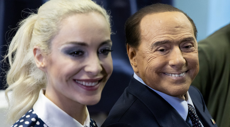 40 milliárd ütötte Berlusconi 53 évvel fiatalabb kedvesének markát az olasz milliárdos halála után / Fotó: Northfoto