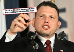 Światowe media o sensacyjnym sondażu. Wskazują na Mentzena