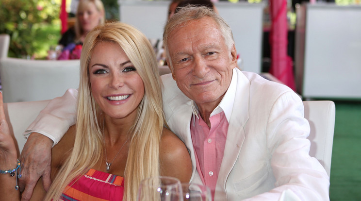 Hugh Hefner és Crystal Harris/Fotó: Northfoto