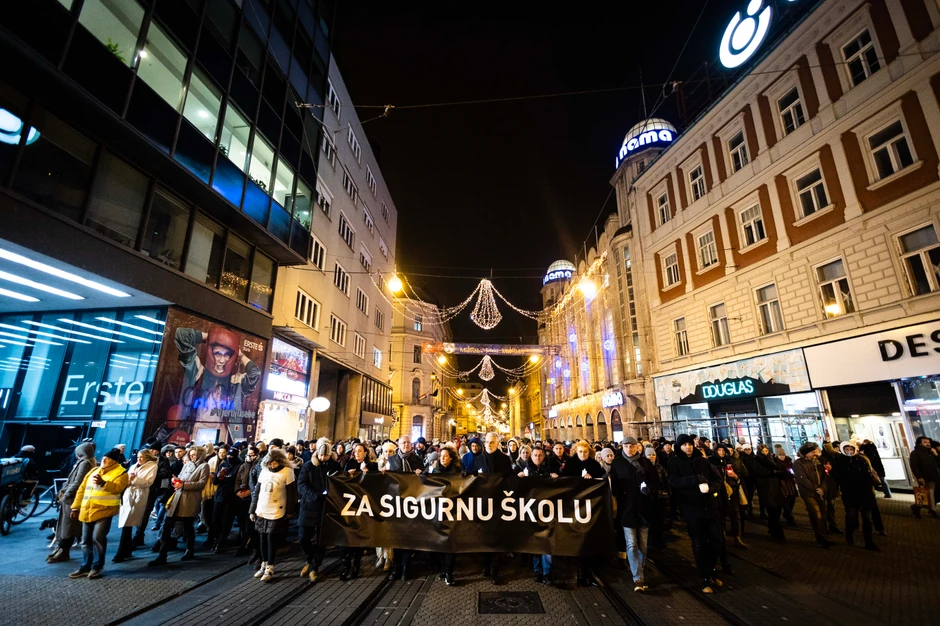 Protestna šetnja u Zagrebu 