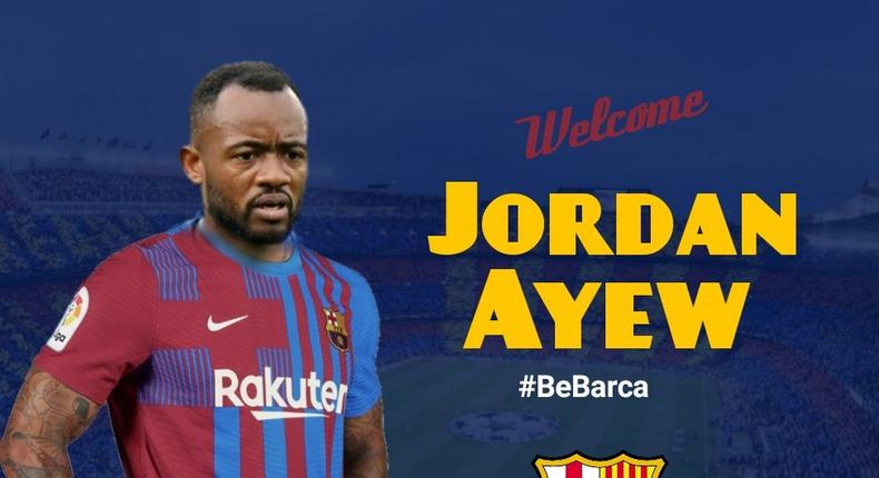 Fake Jordan Ayew to Barcelona announcement sparks wild reactions from football fans