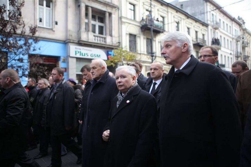 Politycy w żałobie. Zdjęcia z pogrzebu Marka Rosiaka