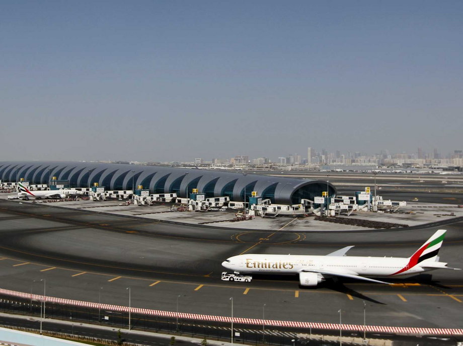 Dubai Airport.