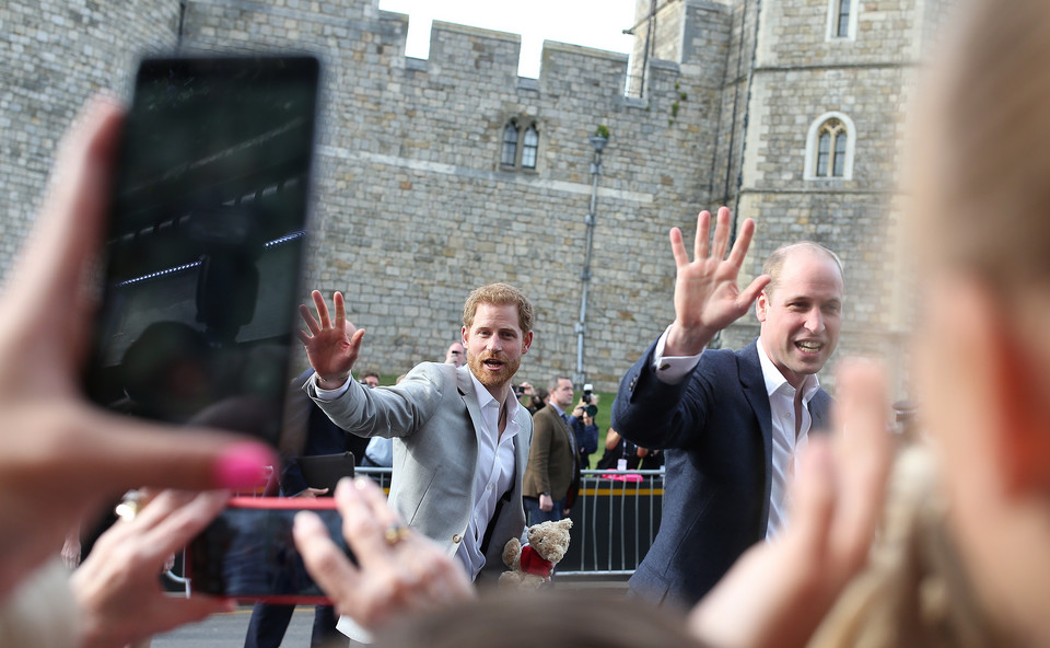 Książęta Harry i William