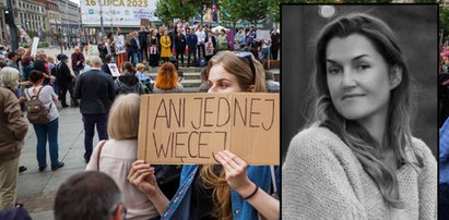 Ciężarna Dorota zmarła tak jak Iza z Pszczyny. Kobiety protestują, a po drugiej stronie... kontrmanifestacja