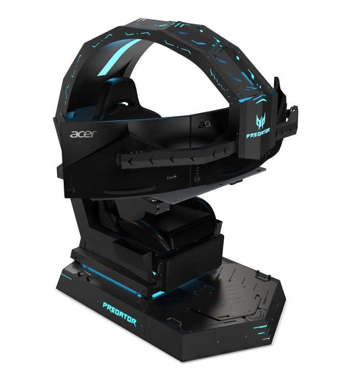 Acer Predator Thronos ekstrawagancki kokpit dla gracza Acer Predator Thronos ekstrawagancki kokpit dla gracza