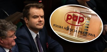 Rafał Bochenek zarzuca PAP cenzurę. Agencja odpowiada: "sprzeczne ze zwykłą przyzwoitością"