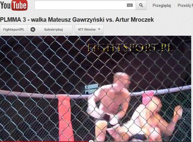 Mroczek znokautowany na gali MMA w trzy sekundy. Zobacz wideo