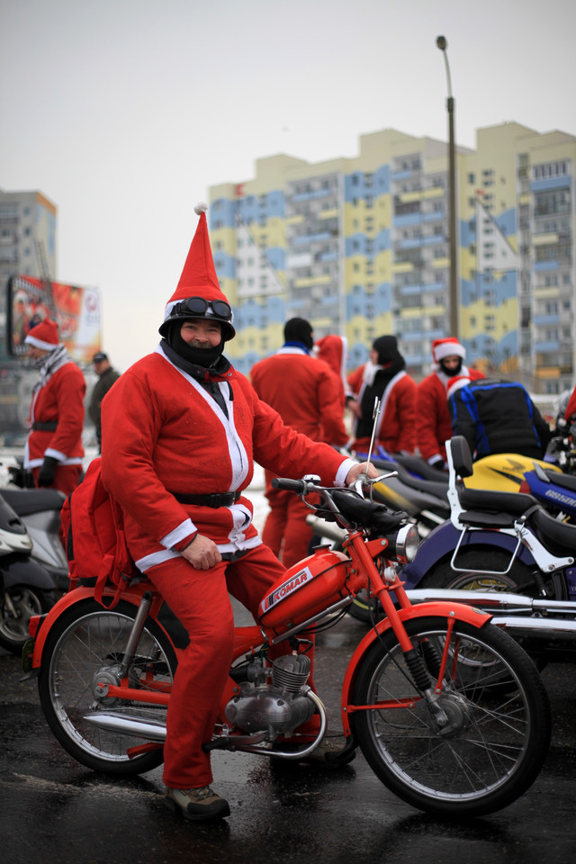 GDAŃSK MIKOŁAJE NA MOTOCYKLACH