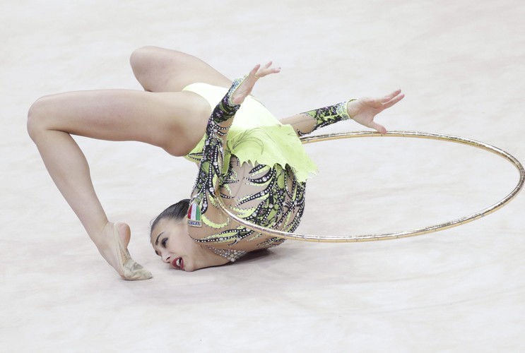 Piękne gimnastyczki rywalizują o mistrzostwo Europy